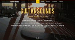 Desktop Screenshot of guitarsounds.com